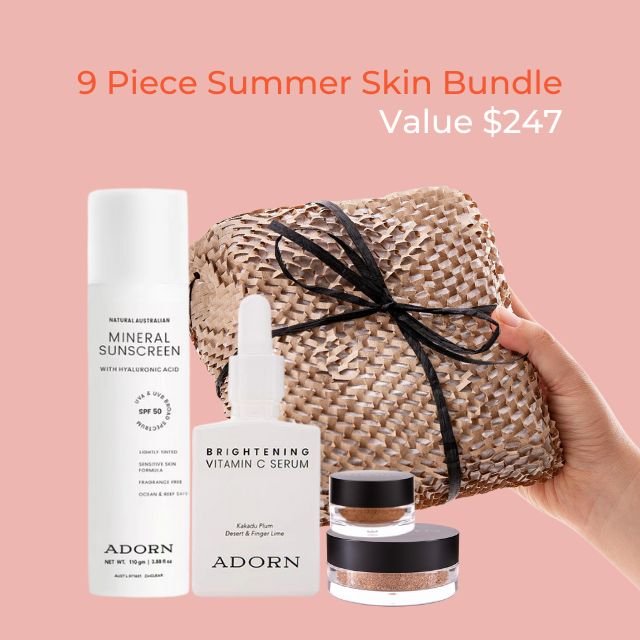 9 Piece Summer Skin Bundle - Adorn Cosmetics