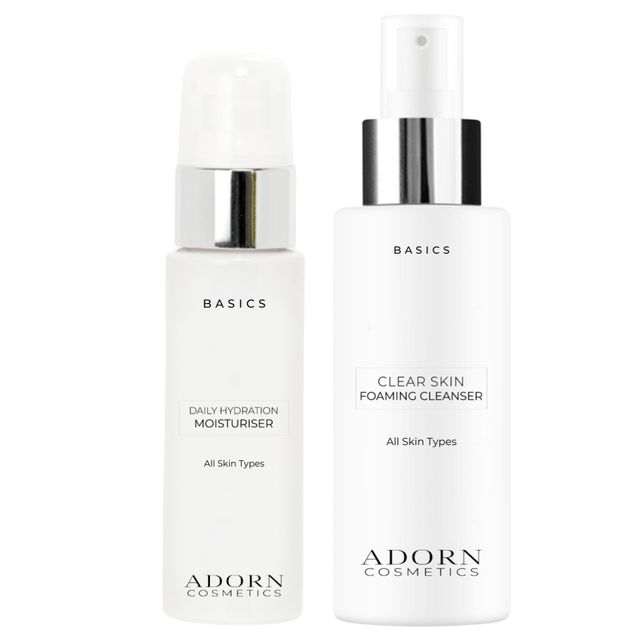 Basics Cleanser & Moisturiser Skincare Duo