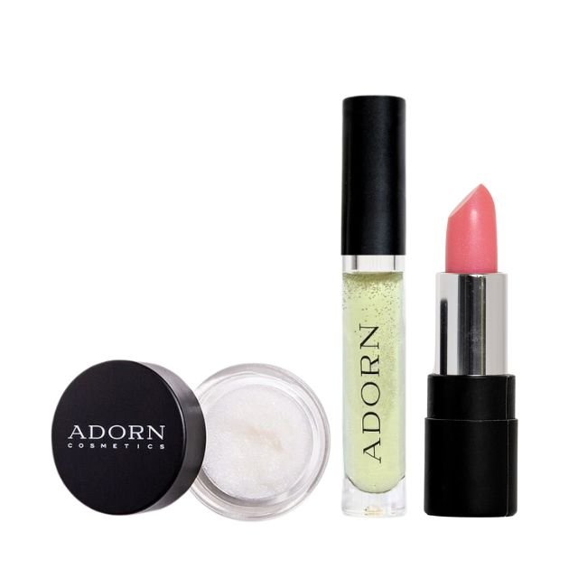 Lip Care Trio (Exfoliate, Smooth, Nourish) - Adorn Cosmetics