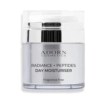 Radiance + Peptides Cosmeceutical Fragrance Free Day Moisturiser - Adorn Cosmetics