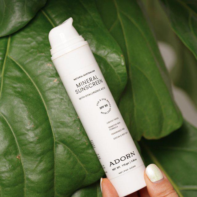 ADORN Mineral SPF 50+ Face Sunscreen | 25% Non-Nano Zinc